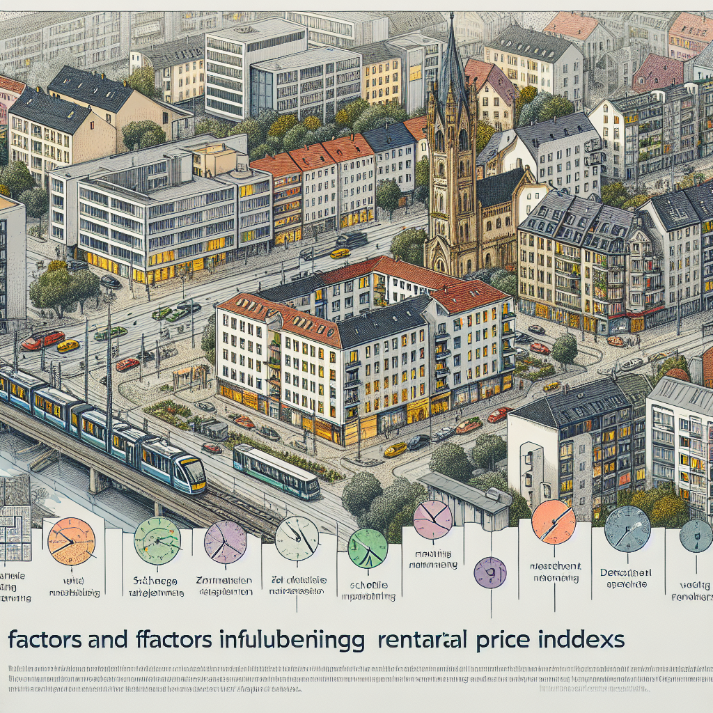 Einflussfaktoren auf Mietspiegel im Zentrum Nordwest Leipzig